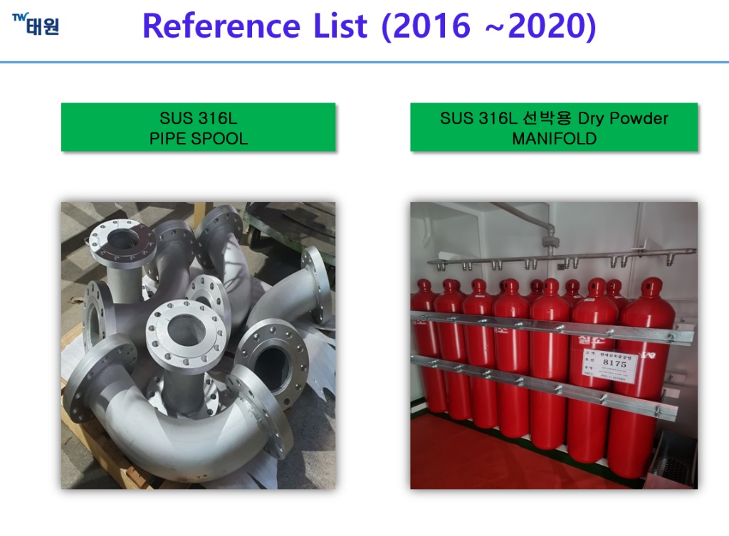 SUS 316L Pipe Spool